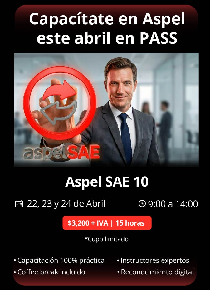 Pass Consultores - Cursos Apel NOI y Aspel SAE